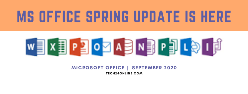 Office September 2020 Updates