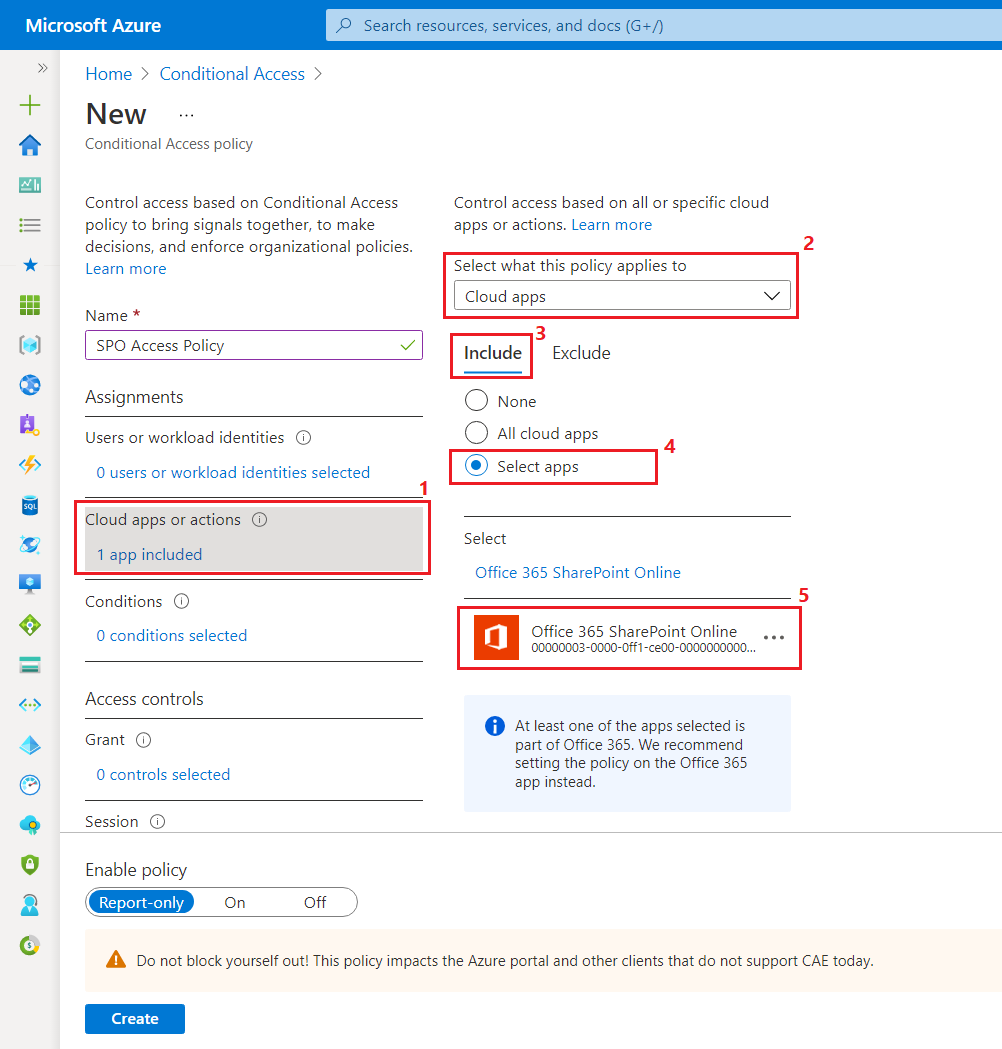 Conditional Access Policy