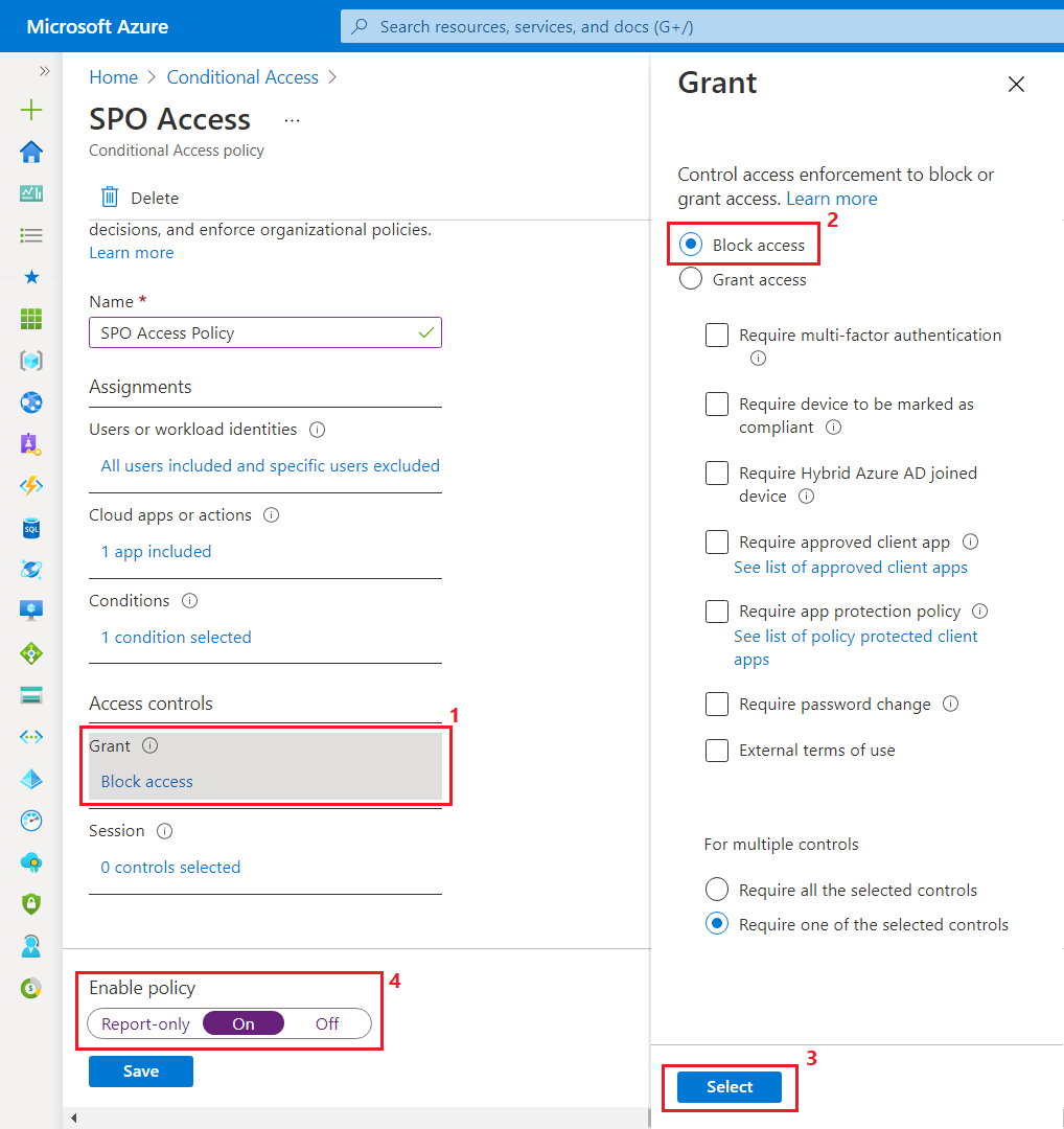 Conditional Access Policy